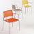 Imagen 3 de Audrey Shiny chair with arms Aluminium Shiny for indoor (2 units packaging)