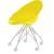 Imagen 4 de Eros chair with Structure of steel chromed of five legs with wheels
