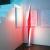 Imagen 2 de Shakti Floor 250 lámpara de Pie Satinada Plexiglas Rojo (Enchufe UK)