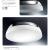 Imagen 3 de Dec ceiling lamp 35x11,5cm 2xPL E E27 20w Chrome Glass opal Mate
