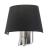 Imagen 2 de Balmoral Wall Lamp 27x31x14cm PL E E27 15w + 1 LED 3w 2800K black lampshade