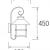 Imagen 3 de Persefone Wall Lamp 19x19x25x45cm 1xE27 Max100W Brown óxido