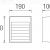 Imagen 3 de Micenas Recessed wall rectangular LED 3w 4000K - Grey