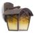 Imagen 2 de Alba Wall Lamp Outdoor with arm 22x23x28cm Brown oxido 1xE27 MAX 100W