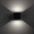Imagen 4 de Wilson Wall Lamp Outdoor 19cm LED 12x1w 3000K Grey Urbano