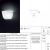 Imagen 2 de Ayers P38 Wall Lamp 2x100W E27 white