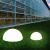 Imagen 4 de Ohps! Lámpara de suelo Media Esfera Exterior Pequeña LED 6W RGB blanca