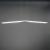 Imagen 3 de Lama Pendant Lamp 130cm strip LED 38w 3000K white