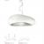 Imagen 2 de Dunia Pendant Lamp 3xE27 24w white natural