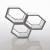 Imagen 3 de Honeycomb (accesorio) Estructura Halo 3x35w GY6,35 - Satinado