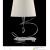 Imagen 3 de Mara Table Lamp 37cm E14 20w Chrome/Black