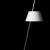 Imagen 8 de Sinclina Lámpara de Pie 150x30cm E27 Máx 70W Anodizado Plata pantalla blanca