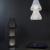 Imagen 4 de Bailaora (Accesorio) Difusor para lámpara colgante y de pie ø43x36cm Negro