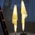 Imagen 7 de Alta costura F lámpara de Lampadaire G13 2x30W Noir