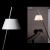 Imagen 6 de Sinclina Stehlampe 150x30cm E27 Máx 70W - Anodized Silber