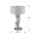 Imagen 3 de Domo Lampe de table 3xE14 LED 7W chromé brillant