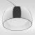 Imagen 4 de Hoop Ballons Floor Lamp 212cm with switch 1xE27 Max 23W - lampshade metalica white matt