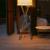 Imagen 6 de Cala 140 IP65 Floor lamp E27 2x18w White Iroko wood