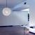Imagen 4 de Random lumière Suspension Grand ø105cm 1x60w E27 Blanc