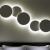 Imagen 4 de Puck Wal lart Wall Lamp cuádruple 4x2GX13 22w Lacquered Brown Oscuro