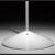 Imagen 4 de I.Cono Lâmpada de mesa 56cm 1xE14 46w - Lacado branco fosco