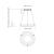Imagen 3 de Nimba 60 Lampada Lampada a sospensione 60cm LED - Mate