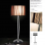 Imagen 2 de Hil Lampe de table E27 1x70w Tabaco/Chrome