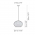 Imagen 3 de Garota - S 01 (Solo Structure) Lamp Pendant Lamp Outdoor without lampshade LED 9w White Roto