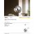 Imagen 2 de Esfera Lámpara Colgante 36x35cm 1xE27 LED 10W - Cromo tulipa Cristal espejado cromado