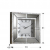 Imagen 3 de Nacar Reloj von wand 50x50cm - spiegel und Strips von nácar