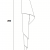 Imagen 3 de Alta Costura L Lámpara de Pie LED 30W 260x50cm Estructura negra pantalla PVC