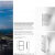 Imagen 2 de Wall Aplique Exterior LED 2x8,7W 40x20cm - blanco Satinado