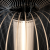 Imagen 5 de Cross Lámpara colgante LED 22W ø43x30cm - Transparente y cromo
