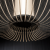 Imagen 6 de Cross Lámpara colgante LED 22W ø43x30cm - Transparente y cromo
