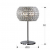 Imagen 3 de Diamond Lampada da tavolo Grande 52x33cm 3xG9 LED 4W - Cromo