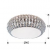 Imagen 3 de Diamond lâmpada do teto pequeño 6 G9 LED 4W Cromo/Copens Vidro