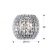 Imagen 3 de Diamond Wall Lamp 2 G9 LED 4W Chrome/Copens Glass
