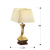 Imagen 3 de Deco Lampe de table E27 60W Feuille d'or