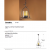Imagen 2 de Candela Pendant Lamp E27 LED 10W Brown Oxide