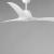 Imagen 4 de Lakki Ventilador sem luz ø132cm 3 lâminas ABS branco