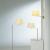 Imagen 2 de Americana (Structure) lámpara of Floor Lamp E27 1x11w Nickel Satin