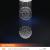 Imagen 2 de Estratos Lámpara Colgante 2 Bolas 10xGU10 LED 7W Cromo brillo/Cristal Asfour