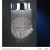 Imagen 2 de Estratos luz de parede 3L Cromado brilhante/Vidro Asfour