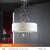Imagen 2 de Domo Pendant Lamp 4xE14 LED 4W 55 ø bright chrome + lampshade white