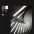 Imagen 6 de Rhythm Lámpara Colgante Horizontal 20 Stickers Cortos 20xLED Strip 2,9W - Lacado Marrón Oscuro Mate