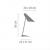Imagen 7 de I.Cono Table Lamp 56cm 1xE14 46w - Lacquered white bright