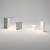 Imagen 7 de Empty mesa 45x45x70 tira LED 2x8,6w hormigón polÂ­mero blanco