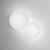 Imagen 6 de Puck Lampada da Applique doppia 2xG9 40w Bianco opaco Laccato