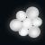 Imagen 10 de Puck Lampada da soffitto Doppia 2xLED 7,35W Bianco opaco Laccato