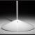 Imagen 4 de I.Cono Lâmpada de mesa 56cm 1xE14 46w - Lacado brilhante branco